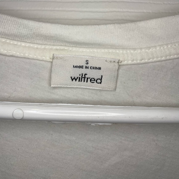 WILFRED white vneck tank - Picture 2 of 4